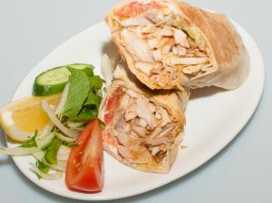  Shawarma (Lamb, Chicken or mixed) s/w